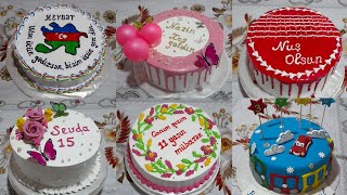 Ən Gözəl Tort Şəkilləri Ad Günü Tortları Cake Pictures Birthday Cakes