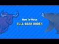 Crypto trading bot  place bullbear order on laxya apps