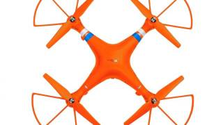 Syma X8W 2 4Ghz 4Ch Rc Headless Fpv Real Time Quadcopter With Wifi Camera Orange