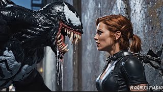 Venom Vs Black Widow She-Venom Awakens Dark Superhero Cinematic