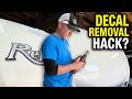 RV Decals Won't Come Off? Here's What Works