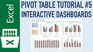 Excel Pivot Table Tutorial (Part 5) - Interactive Dashboards