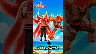 naruto baryon mode vs naruto shippuden #animeshorts#trendingshort