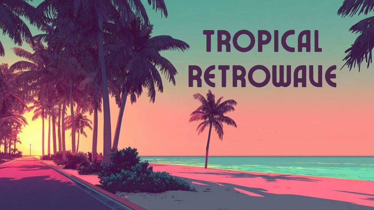 Retrowave House | Sunset Neon Paradise | Noya