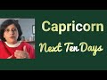 Capricorn Next Ten Days 7th-17th January 2021