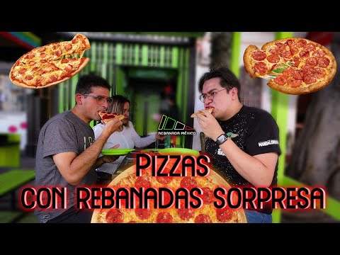 Pizzas con REBANADAS SORPRESA en la CDMX | Rebanada México