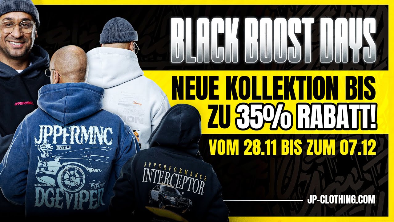 JP Performance - HOLY OCTANE - WINTERKOLLEKTION | BLACK BOOST DAYS | JP CLOTHING