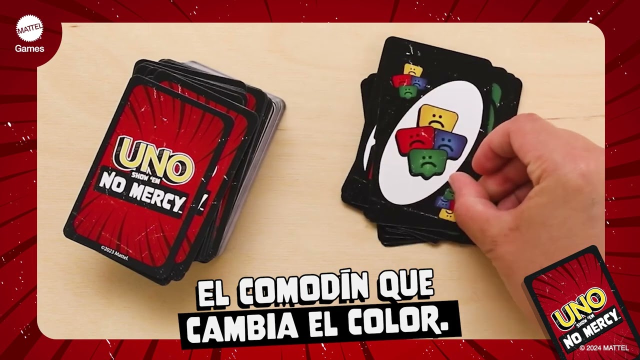 Saca tu lado más vengativo con UNO No Mercy  😎😜  | Mattel