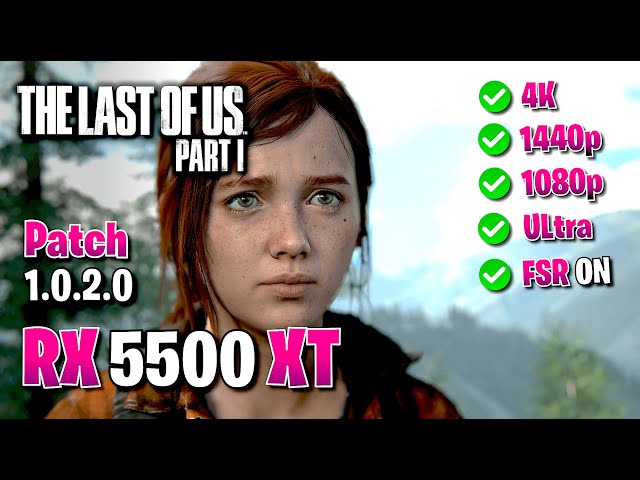 The Last Of Us PART 1 no PC! Update de 14GB V 1.1.2 - Teste na RX580 ELSA!  