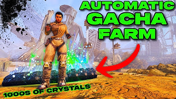 AUTOMATIC GACHA FARM Guide For ASA!!! How To Get 1000s of GACHA CRYSTALS in Ark Survival Ascended!!