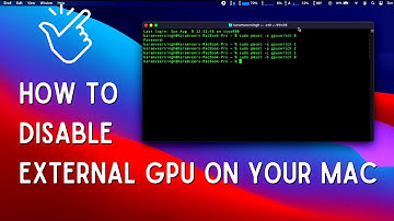 How to Disable Discrete Graphics Card on Macbook Pro