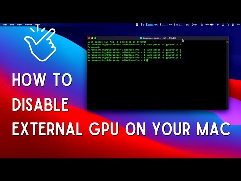 How to Disable Discrete Graphics Card on Macbook Pro