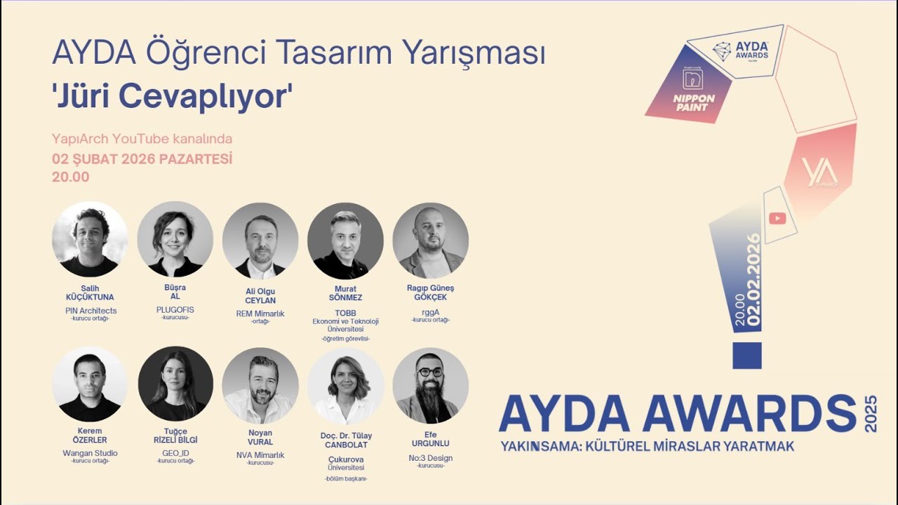 AYDA Öğrenci Tasarım Yarışması 'Jüri Cevaplıyor'