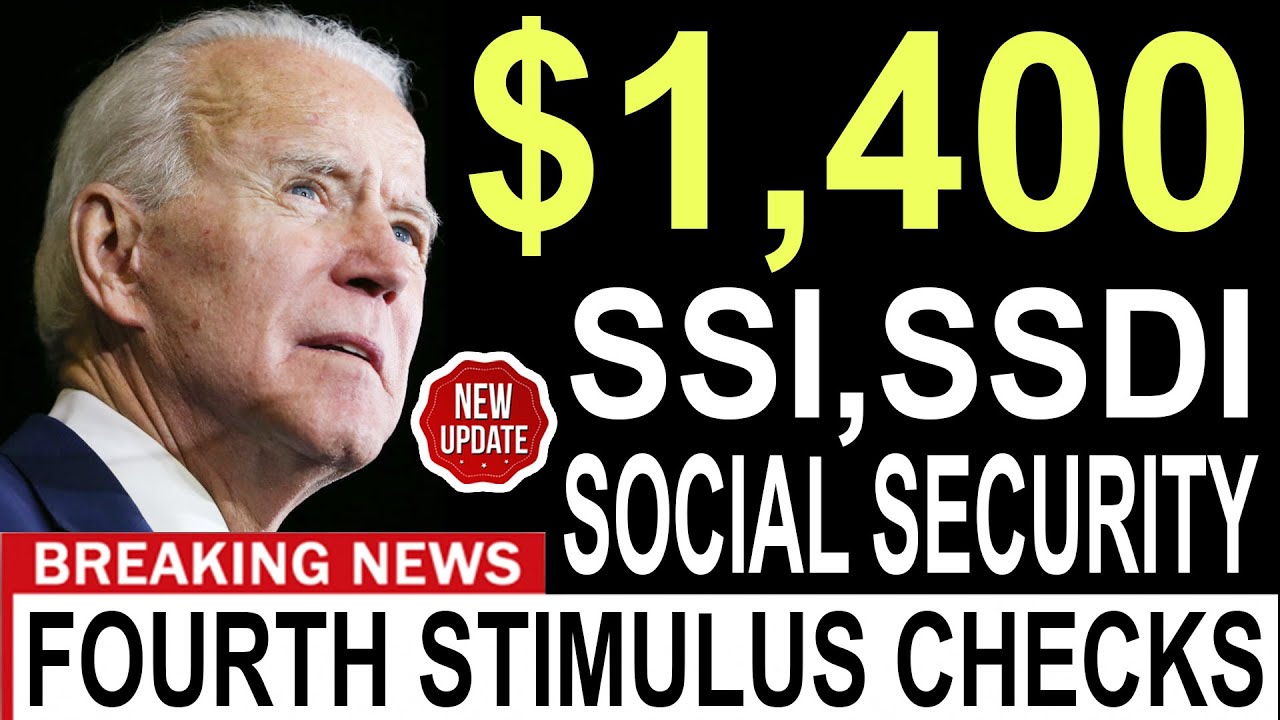 1,400 Stimulus For SSI and SSDI Stimulus Checks For Social Security