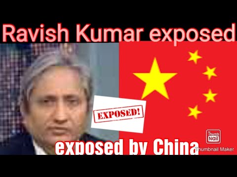 Ravish Kumar and ndtv,family exposed by china against govt with proof