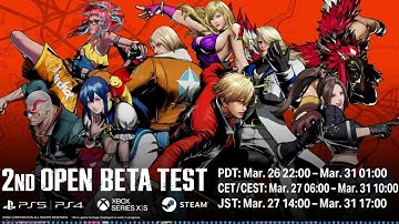 🔥FF Cotw📢2º Open Beta TEST!!! | Fatal Fury City of the Wolves