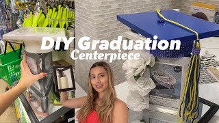Graduation Centerpiece DIY Dollar Store items