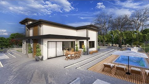 Modern Villa Design 2021 (Lumion Video Render) Photorealistic Exterior Rendering | Exterior Design