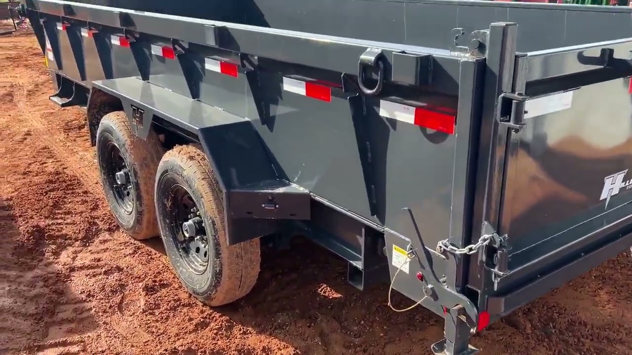 2025 HILLCREST DUMP TRAILER 16' For Sale