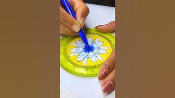 The Ultimate Spirograph Challenge! 💥 Can I Get It Perfect? #ArtMagic #shorts