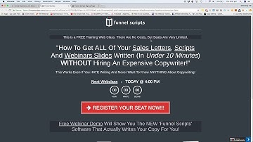 Funnel Scripts Review | Detailed Walkthrough and Overview