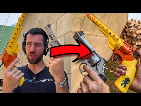 QUEM GANHA? REVÓLVER DE SAL X REVÓLVER DE VERDADE! 💥🔫