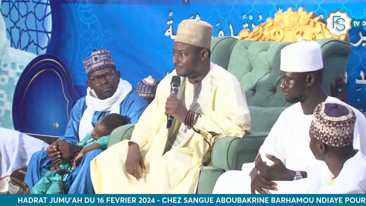Hadra Jumah du 16 Février 2024 - Chez Mawlana Sangue Barhamou Ndiaye