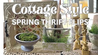 Easy Thrift Flips for a Spring Cottage Look – You Won’t Believe the Transformations!