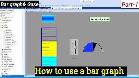 FactoryTalk View Studio | How to use bar graph | Rockwell SCADA