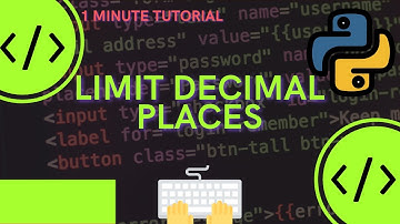 How to limit a float to two decimal places in Python #shorts