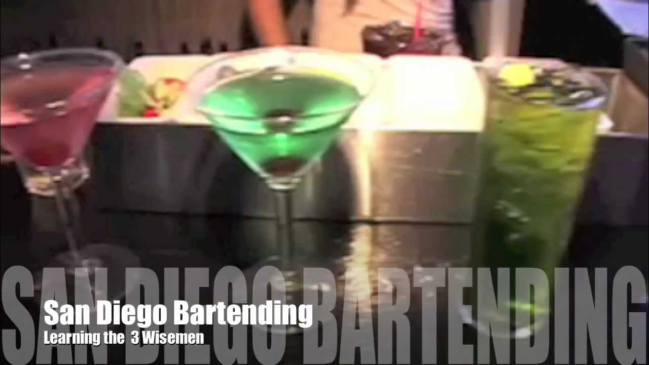 San Diego Bartending School teaches the Three Wisemen Shot! YouTube