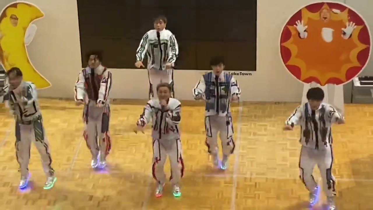 6/10(土)DA PUMP 「サンライズ・ムーン～宇宙に行こう～」リリイベ＠越谷レイクタウン 1部