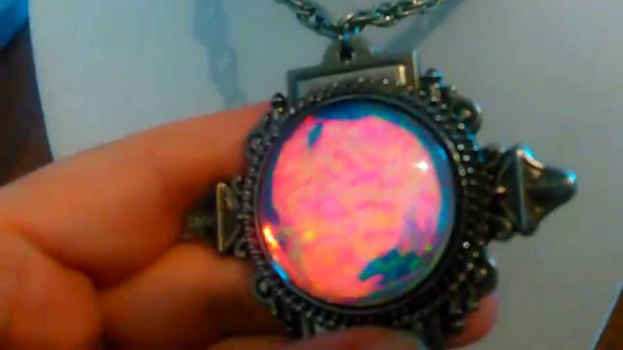 Colorchanging necklace orb YouTube