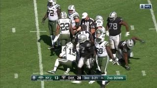 Khalil Mack's first sack of the season