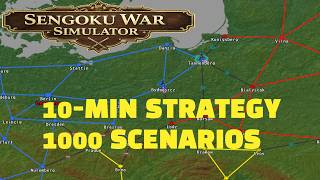 10-Min Strategy Game With 1000 Scenarios (Free Browser Game)