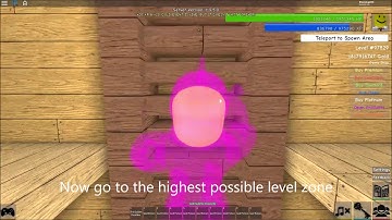 Roblox Infinity rpg How to level up fast!
