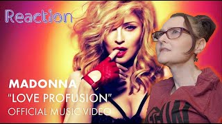 Music Video Reaction Madonna Love Profusion