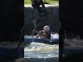 Amazing Finish Line Dive by Anna Retkova in Women's Kayak Final