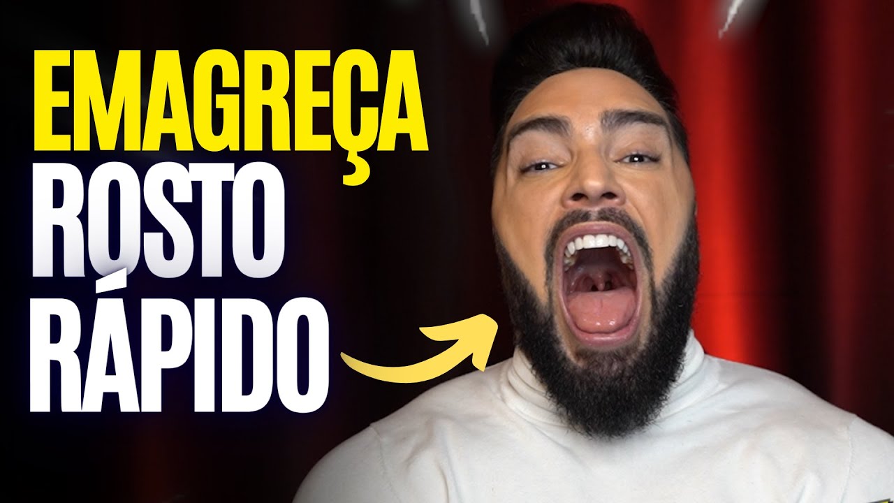 Como Emagrecer o ROSTO – Perder Bochechas, Papada e EXERCICIOS Afinar o Rosto