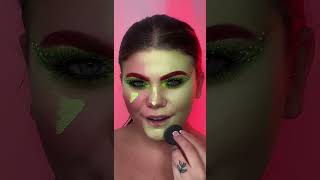 Poison Ivy Halloween Makeup