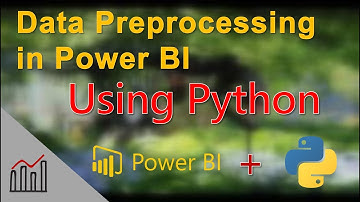 Data Preprocessing in Power BI using Python