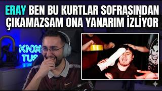 Eray - Mertcan Bahar "BEN BU KURTLAR SOFRASINDAN ÇIKAMAZSAM ONA YANARIM" İzliyor | @MevtcanBahav