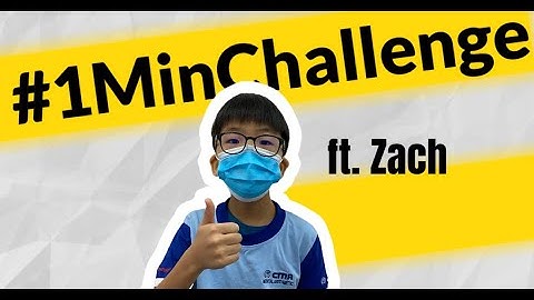 #1MinChallenge EP 43 | SUPER FAST MENTAL CALCULATION ft. Zach from CMA Farrer Park