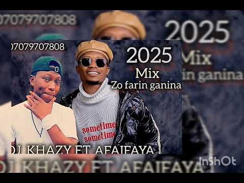 DJ M KHAZY FT AFAIFAYA ZO FARIN GANINA MIX 2025 OFFICIAL AUDIO 