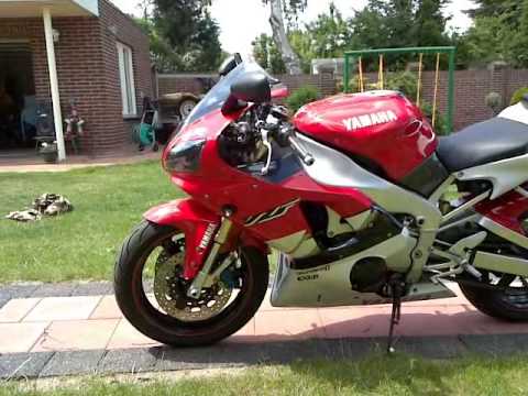 yamaha r1 1999 scorpion exhaust - YouTube