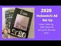 2020 A6 Hobonichi A6 Setup