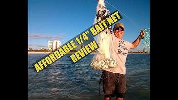 Bait Net Review Super Spreader 1/4" Nylon Fishing Cast Net