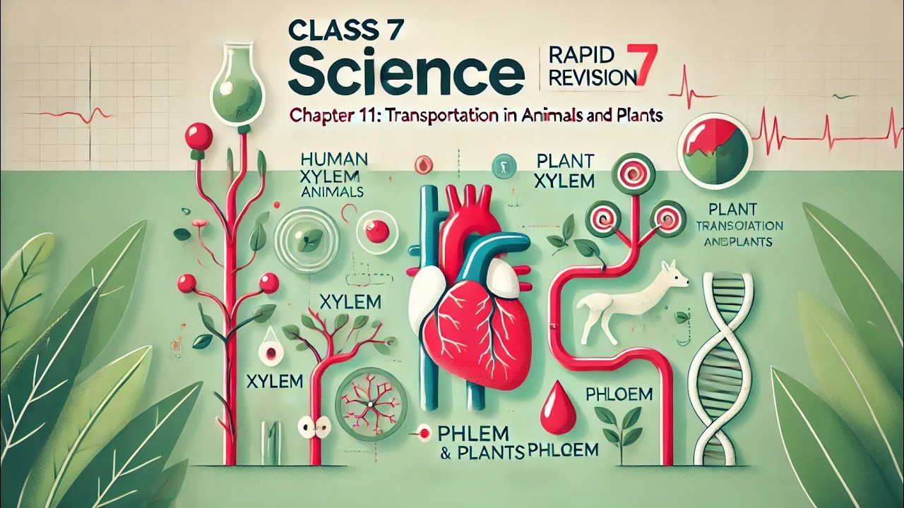 Class 7 Science Chapter 11 | Transportation in Animals and Plants ...