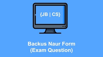 Backus Naur Form