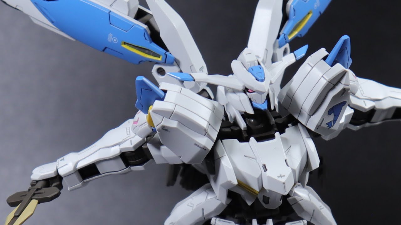 ガンプラ全塗装】少し改造するだけで邪悪なバエルになります【1